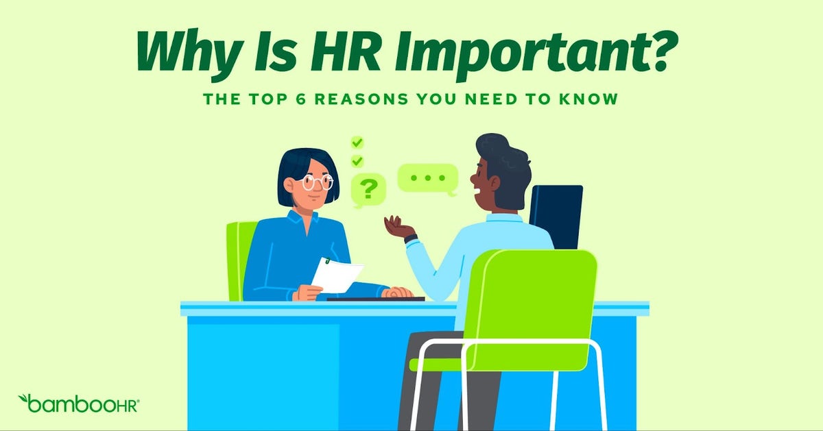 Why Is HR Important? The Top 6 Reasons You Need to Know