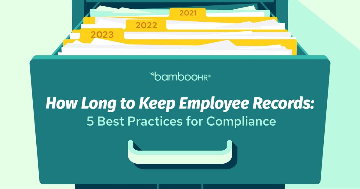 How Long to Keep Employee Files: 5 Best Practices for Compliance