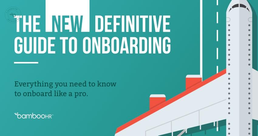 Ebooks | Definitive Guide To Onboarding | BambooHR