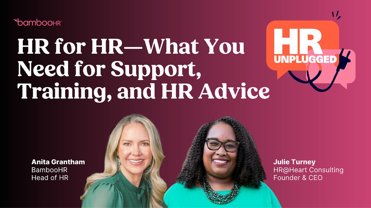 HR Unplugged Episode 41: HR for HR—What You Need for Support