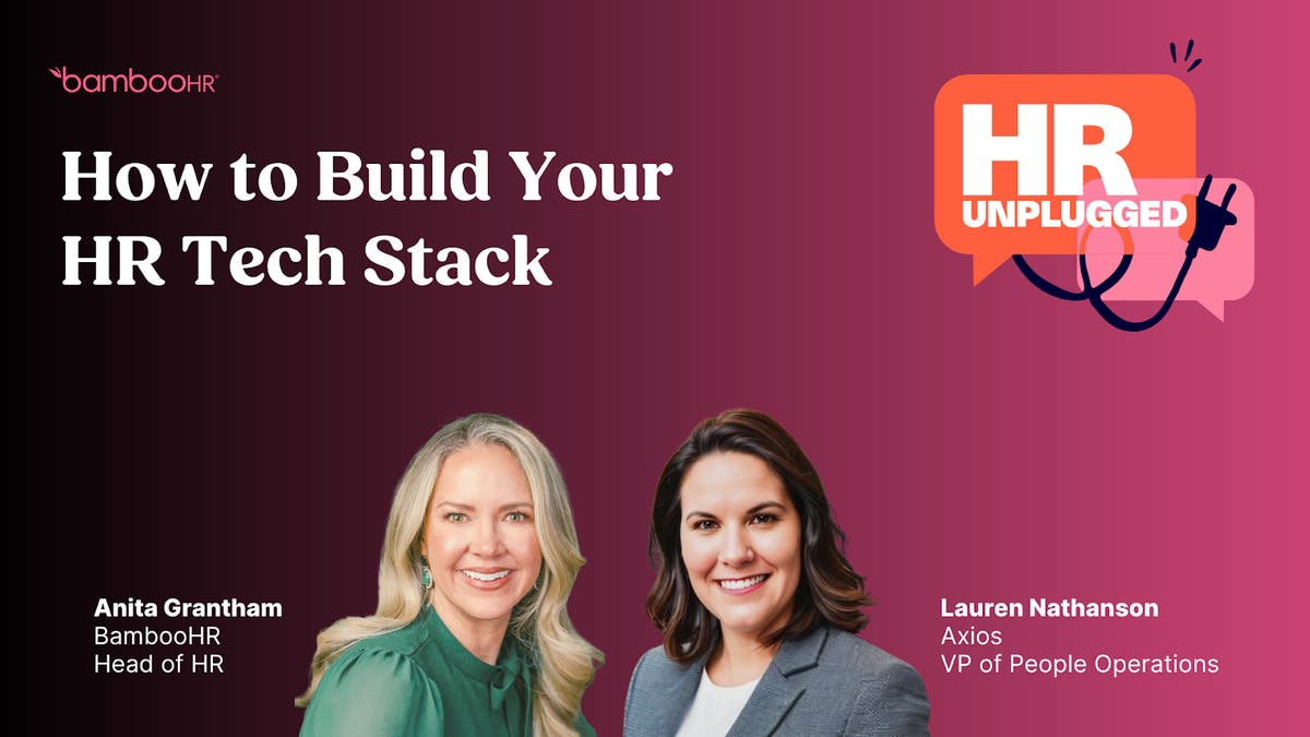 HR Unplugged: How to Build Your HR Tech Stack